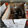 Image 1 : LOT OF COMPRESSOR AIR FILTERS AND GAUGE