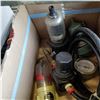Image 2 : LOT OF COMPRESSOR AIR FILTERS AND GAUGE