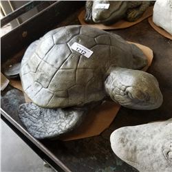 CONCRETE PAINTED TURTLE