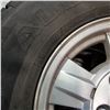 Image 3 : SET OF 4 15" GMC RIMS AND RUBBER LT235/75 R15 TIRES