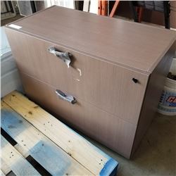 TEKNION 2 DRAWER FILING CABINET