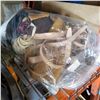 Image 2 : BAG OF LEATHER BELTS AND SCRAP LEATHER