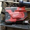 Image 3 : BOX OF EXTENSION CORDS AND POWER BARS MILWAUKEE HAMMERVAC AND TOOLS