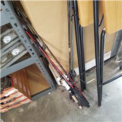 LOT OF FISHING RODS