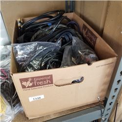 LOT OF HDMI AND AV CABLES