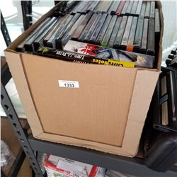 BOX OF DVDS