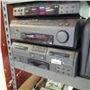 Image 1 : PIONEER STEREO AMPLIFIER, SOUND FIELD PROCESSOR AND DOUBLE CASSETTE DECK