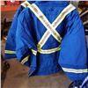 Image 5 : PARKA NOMEX BLUE FLAME RESISTANT W/REFLECTIVE SIZE XL RETAIL $613