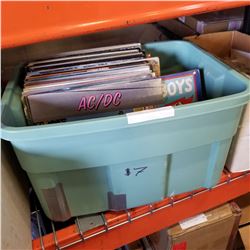 TOTE OF ROCK AND OTHER RECORDS