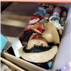 Image 3 : 2 BOXES OF COLLECTOR DOLLS, STUFFIES, AND PUPPETS