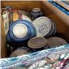 Image 2 : LOT OF EASTERN BOOKS, PLATTERS, AND POTTERY