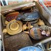 Image 3 : SOAPSTONE AND EASTERN CARVINGS AND TRAY OF WOOD CARVINGS