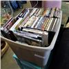 Image 1 : TOTE AND BOX OF DVDS