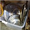 Image 1 : VINTAGE ALUMINUM PLATTERS, AND COLLECTOR TRAYS