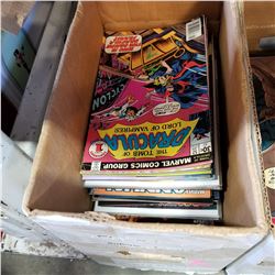 BOX OF 100 COLLECTOR COMICS