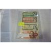 Image 1 : 4 CANADIAN BILLS 1954 $1 1954 $2 1973 $1 1986 $2