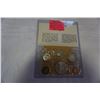 Image 1 : 1966 ROYAL CANADIAN MINT UNCIRCULATED SEALED COIN SET .800 SILVER