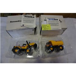 2 TONKA OFFICIAL MINI MIGHTY REPLICAS WITH CERTIFICATE OF AUTHENTICITY