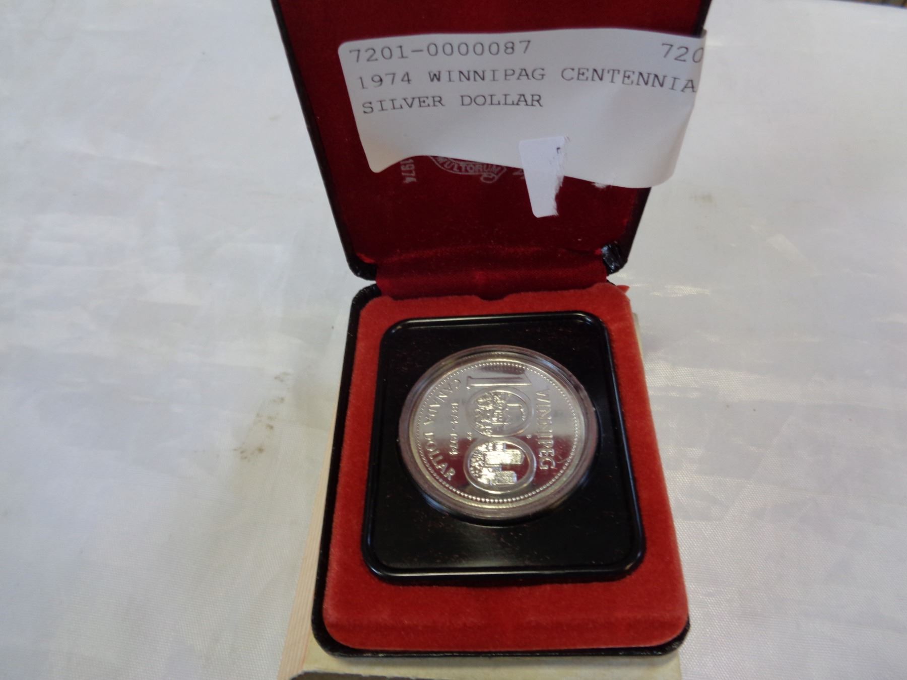 1974 WINNIPEG CENTENNIAL SILVER DOLLAR Big Valley Auction 1974 WINNIPEG CENTENNIAL SILVER DOLLAR Big Valley Auction