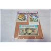 Image 1 : 2 100 STAMP PACKAGES AND US JOHN F KENNEDY MILLION DOLLARS