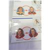 Image 2 : SPECIAL DAY OF ISSUE HOCKEY STAMP COLLECTION 2000, GRETZKY, ORR, HOWE, PIANTE, RICHARD HARVEY