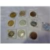 Image 3 : TRAY OF TOKENS AND COINS
