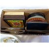 Image 2 : TRAY OF COASTERS AND PINS