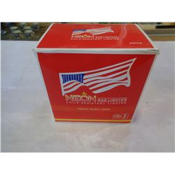 BOX OF NEW NEON GAS LIGHTERS