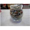 Image 3 : BOX OF BANGLES AND GLASS VASE OF JEWELLERY