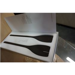 JOHN PAWSON EBONY SALAD SERVERS