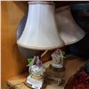 Image 1 : 2 PORCELAIN FIGURAL TABLE LAMPS