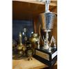 Image 1 : LOT OF BRASS COLLECTIBLES, TROPHY