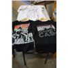 Image 1 : LED ZEPPELIN, MARLEY, AND JOHNNY CASH T-SHIRTS SIZE XL,2XL, AND M