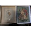 Image 2 : 2 HAND COLOURED ROMANCE PRINTS AND 2 BREWSTER PRINTS