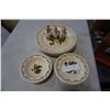 Image 1 : LOT OF POPPY TRAIL CALIFORNIA PROVINCIAL ROOSTER DINNERWARE