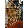 Image 3 : 2 WICKER WINE RACKS
