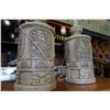 Image 3 : 2 AZTEC TABLE LAMPS
