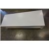 Image 2 : WHITE 2-TIER COFFEE TABLE