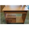 Image 2 : SMALL OFFICE DESK W/ KEY AND SMALL DESK ORGANIZER