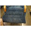Image 3 : BLUE FABRIC RECLINER CHAIR