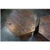 Image 3 : PAIR OF VINTAGE HEXAGON END TABLES W/ STORAGE