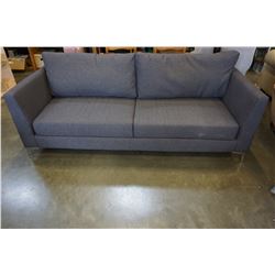 MODERN GREY UPHOLSTERED SOFA