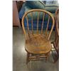 Image 2 : 2 ANTIQUE HOOP BACK CHAIRS