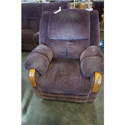 PURPLE RECLINING CHAIR