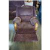 Image 2 : PURPLE RECLINING CHAIR