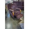 Image 3 : PURPLE RECLINING CHAIR