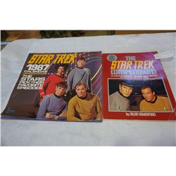 STARTREK COMPENDIUM AND 1987 CALENDAR