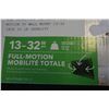 Image 3 : NEW OVERSTOCK INSIGNIA FULL MOTION TV WALL MOUNT 13-32 INCH 33 LB CAPACITY