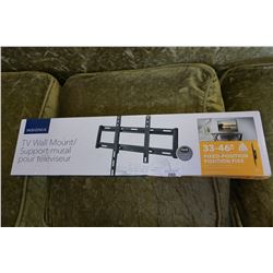 NEW OVERSTOCK INSIGNIA 33-46 INCH FIXED POSITION TV WALL MOUNT 80LB CAPACITY