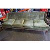 Image 7 : 1930s QUEEN VICTORIA SOFA AND CHAIR CRUSHED VELVET
